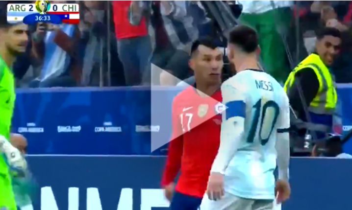 ZA TO Leo Messi WYLECIAŁ z boiska! [VIDEO]